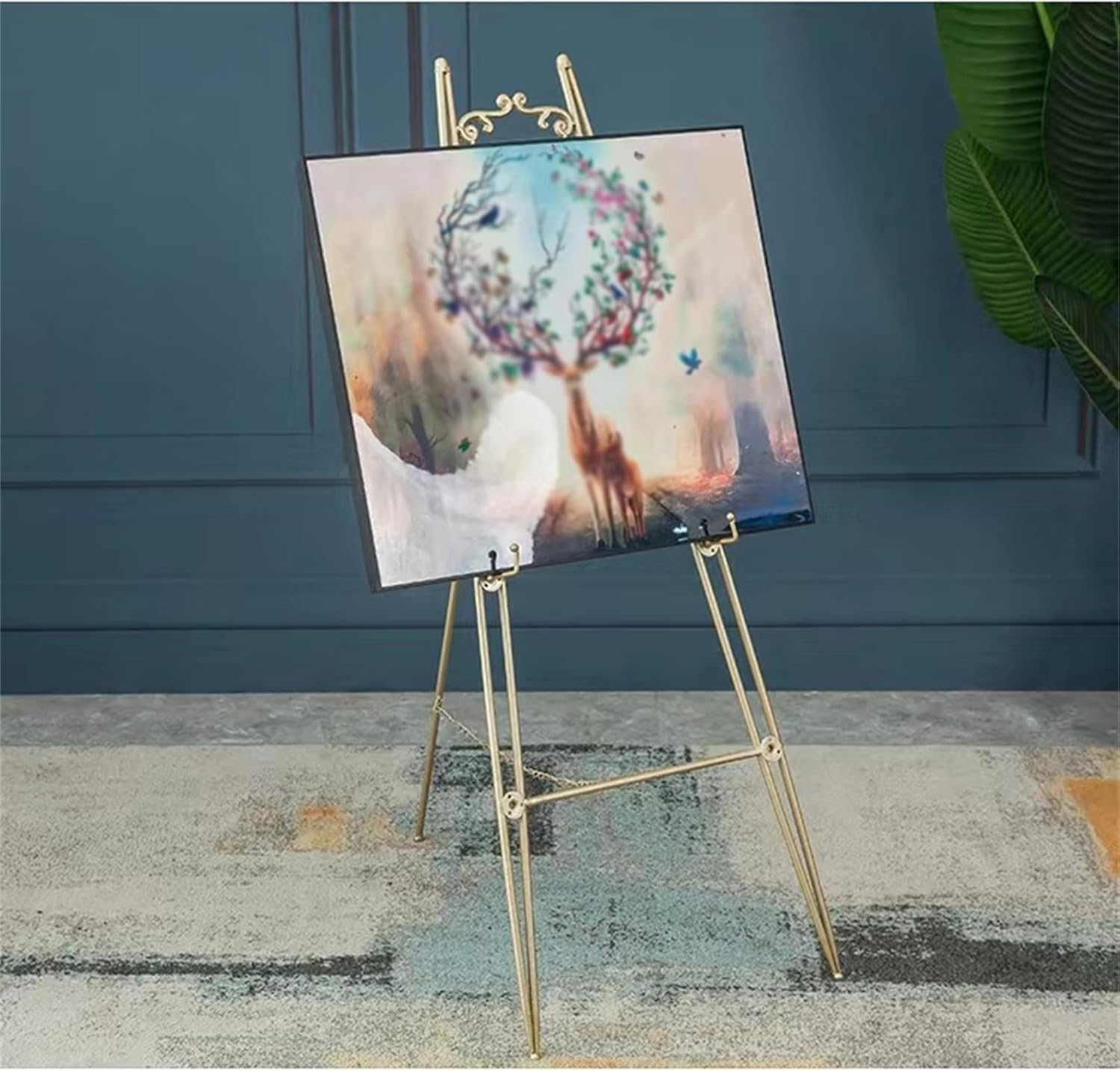 Folding Metal Easel Stand for Adults