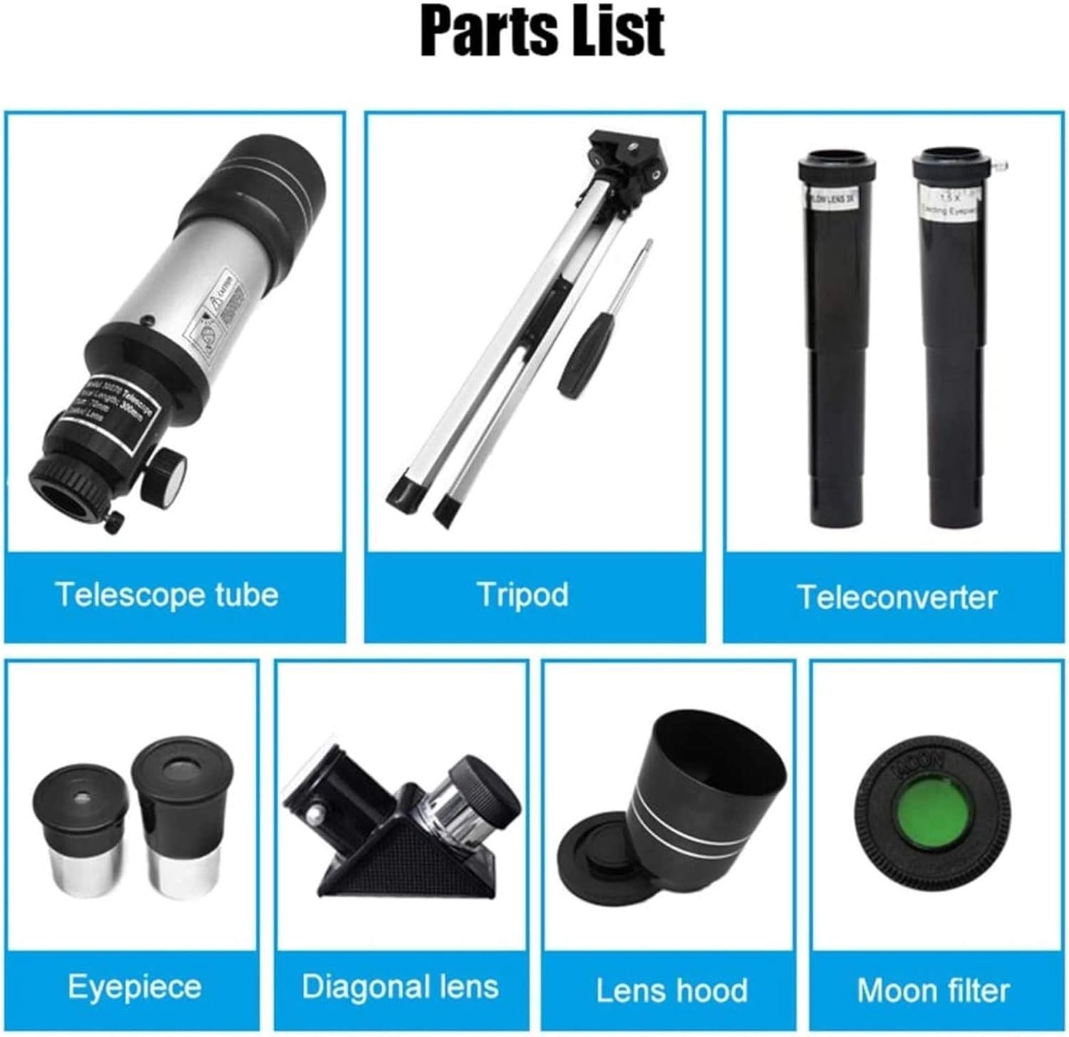 Ultra HD Portable Telescope for Astronomy Beginners