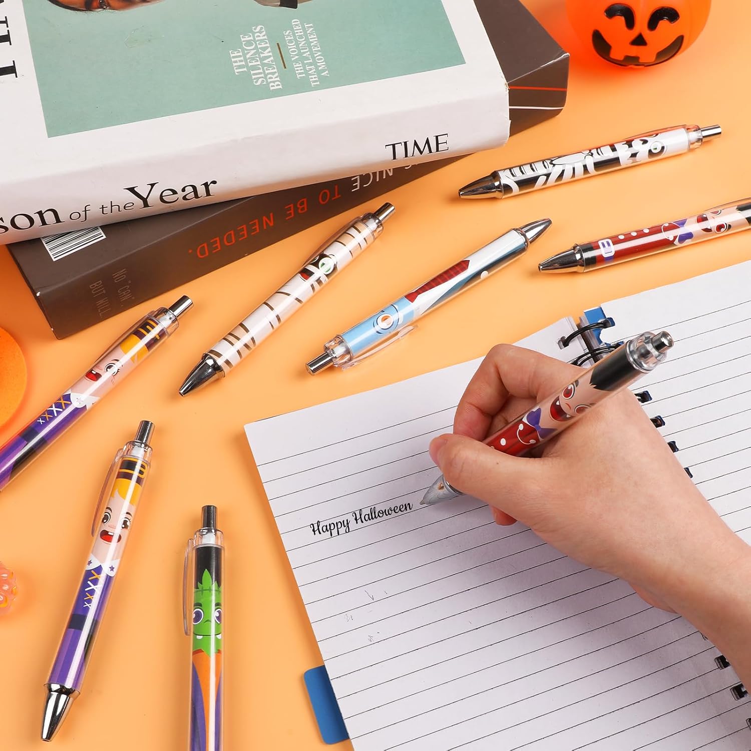 DIYASY 36 Pcs Halloween Pens Bulk Set