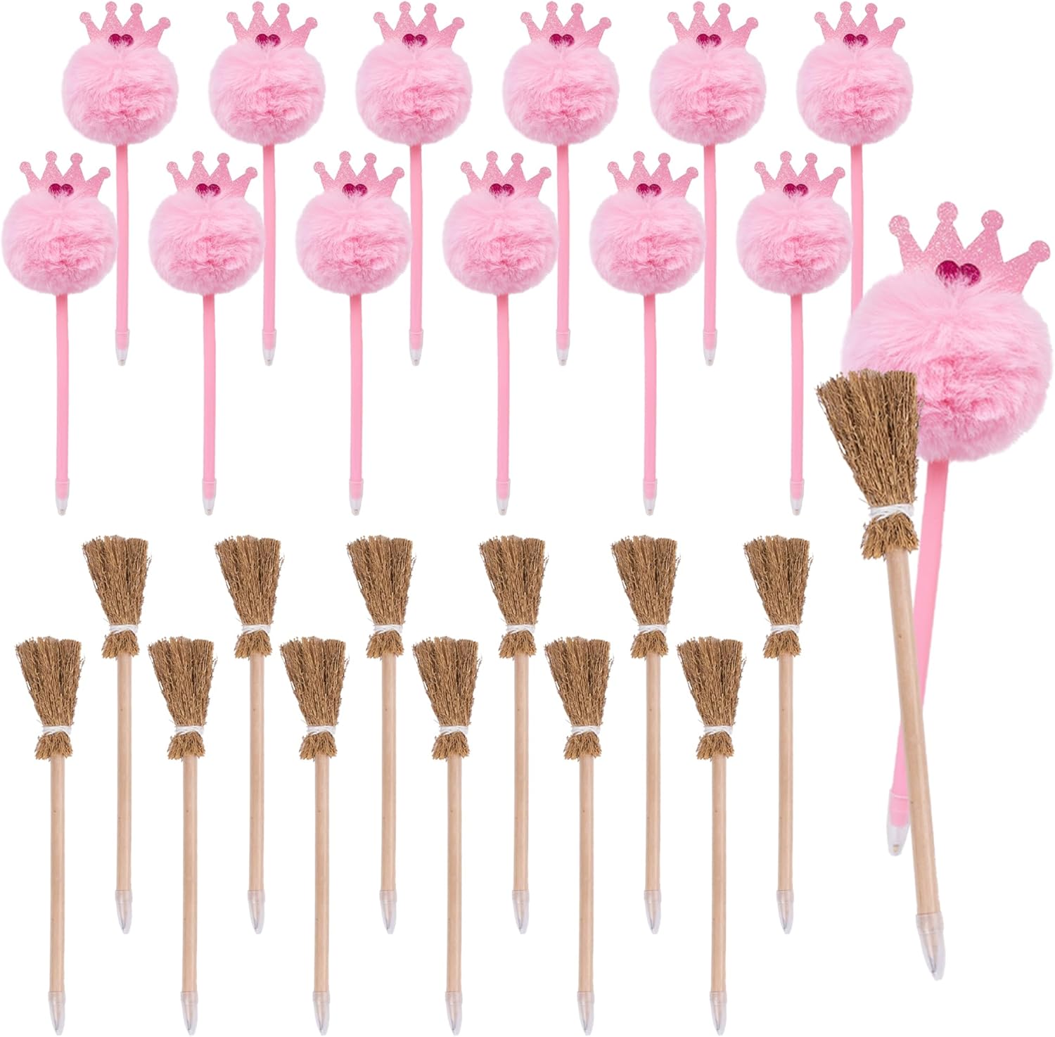 24 Piece Witch Party Favors Halloween Decor Pens Set