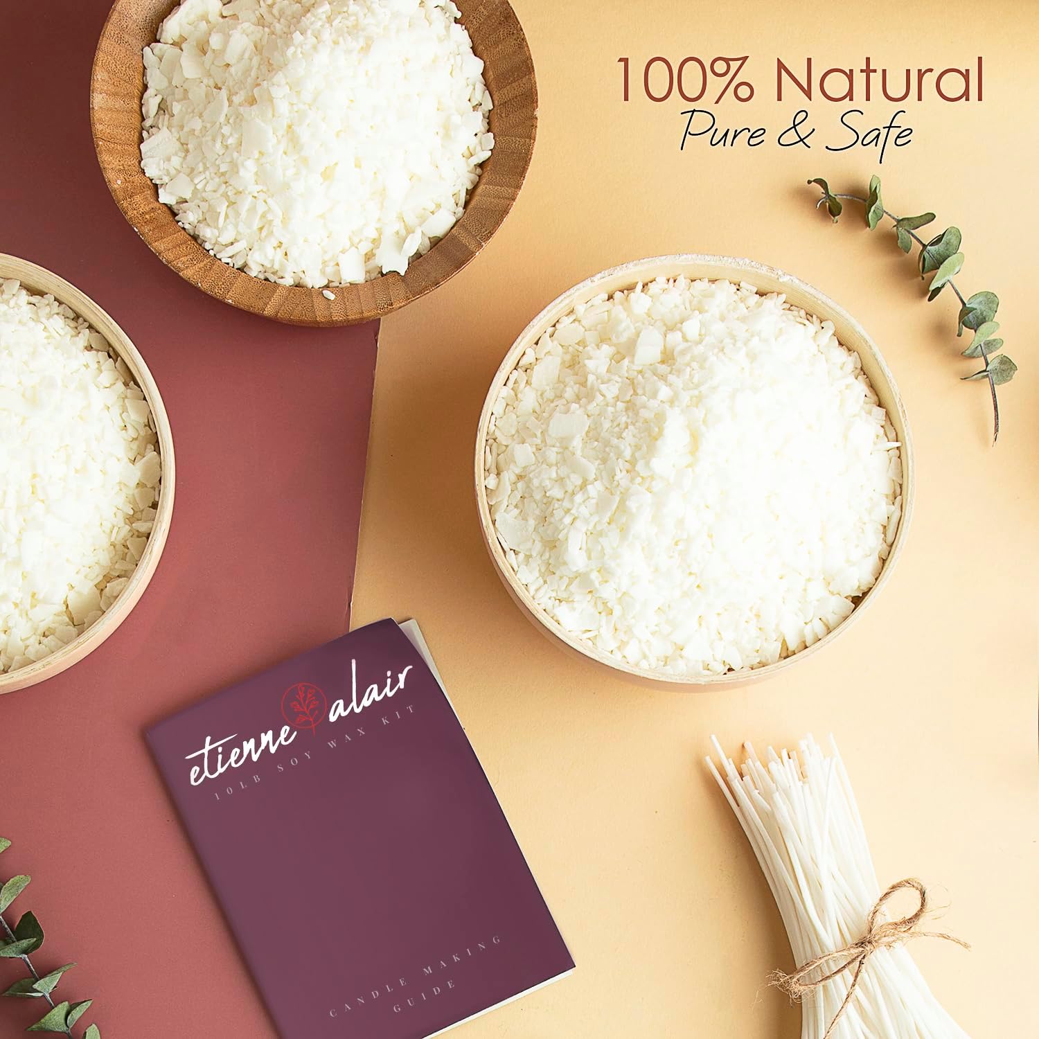 Etienne Alair 5 Lb Organic Soy Candle Wax Flakes