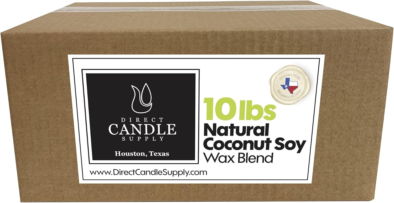 10 lb Coconut Soy Candle Wax for Candle Making