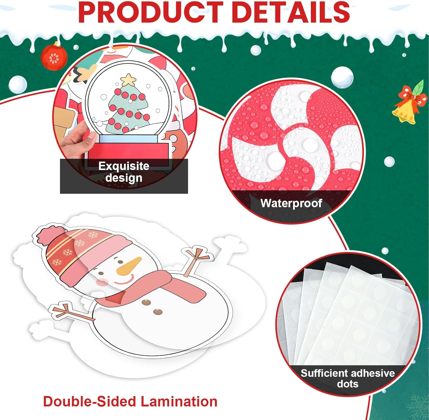 Christmas Bulletin Board Decoration Set