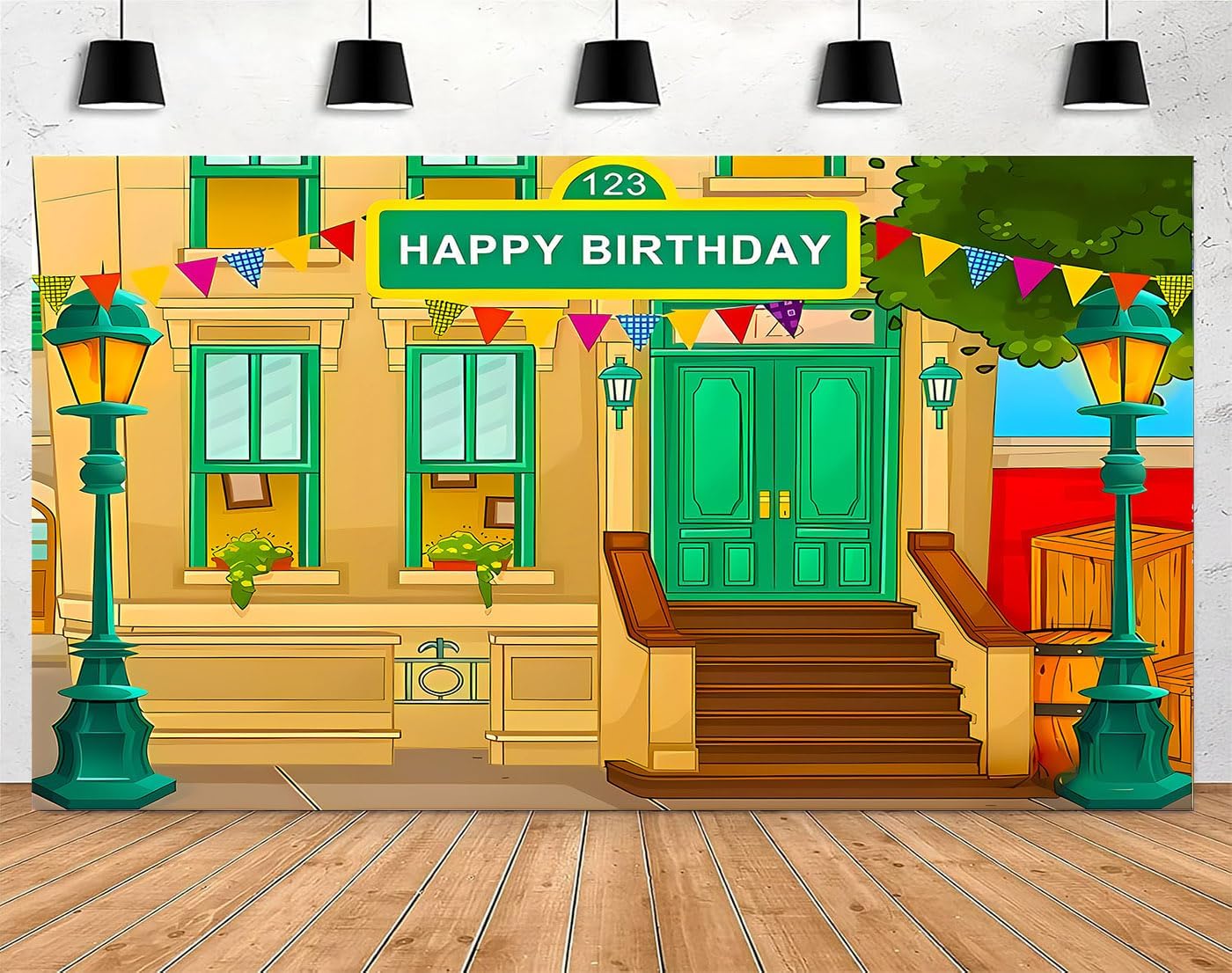 Happy Birthday Photography Background for Kids Party