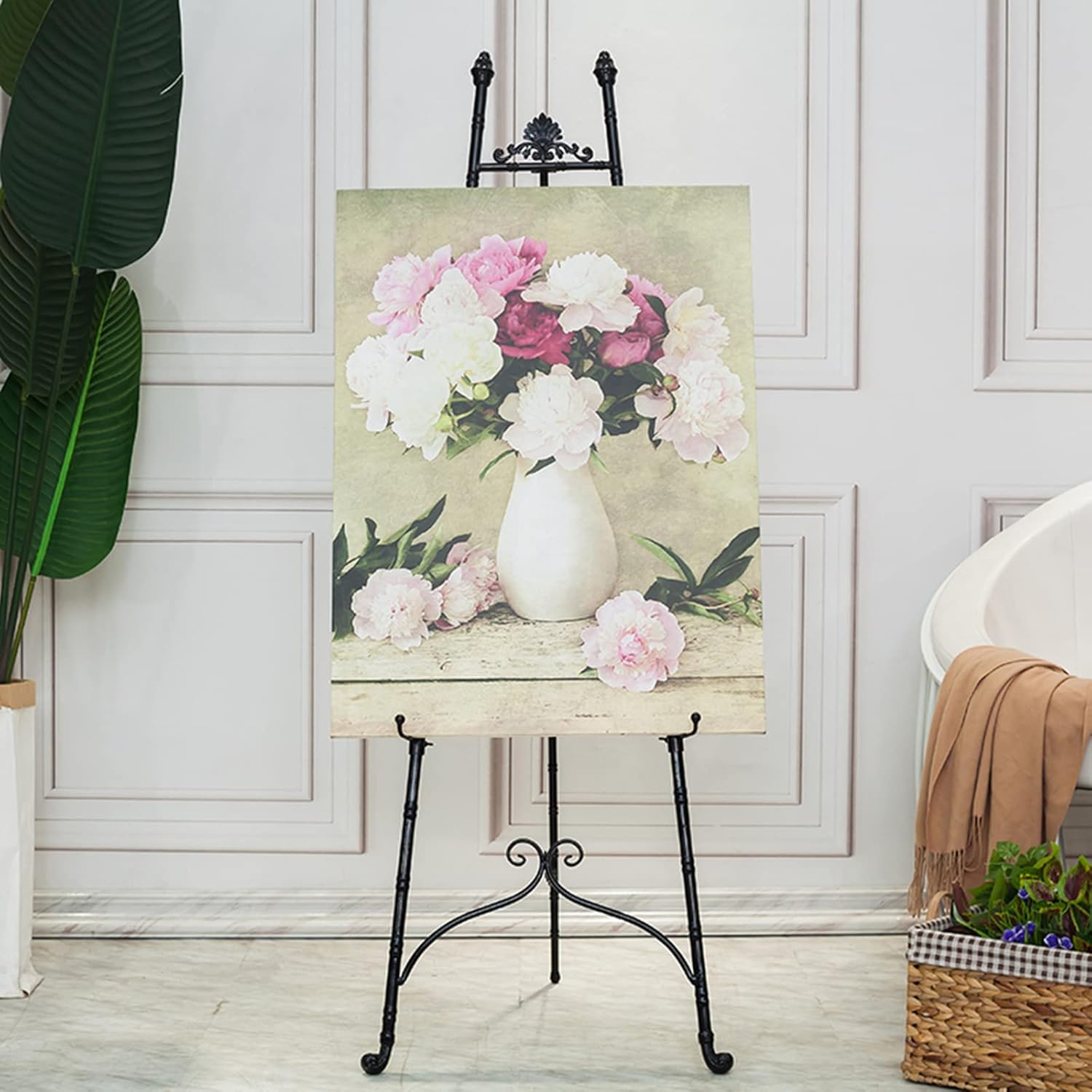 Gold Adjustable Display Easel 120cm Portable Stand
