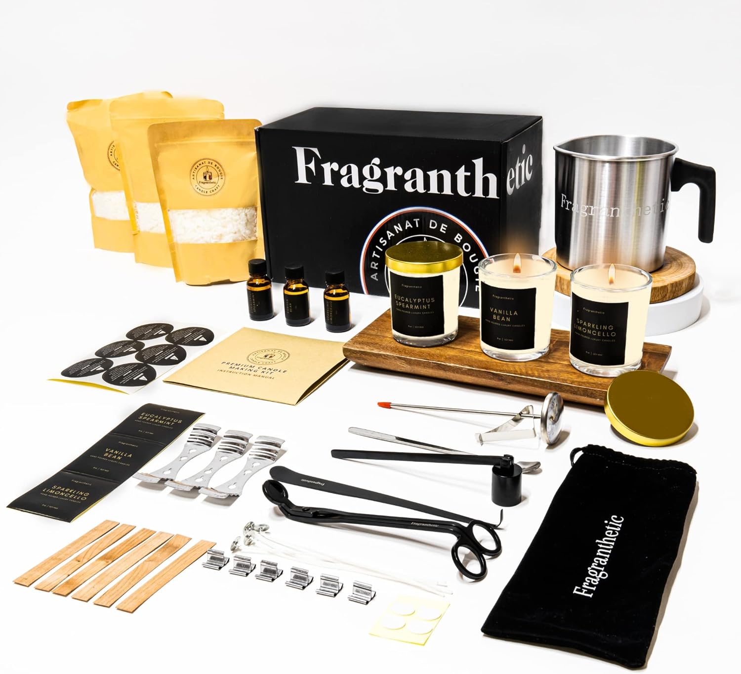 Fragranthetic Luxury Candle Making Kit for Adults