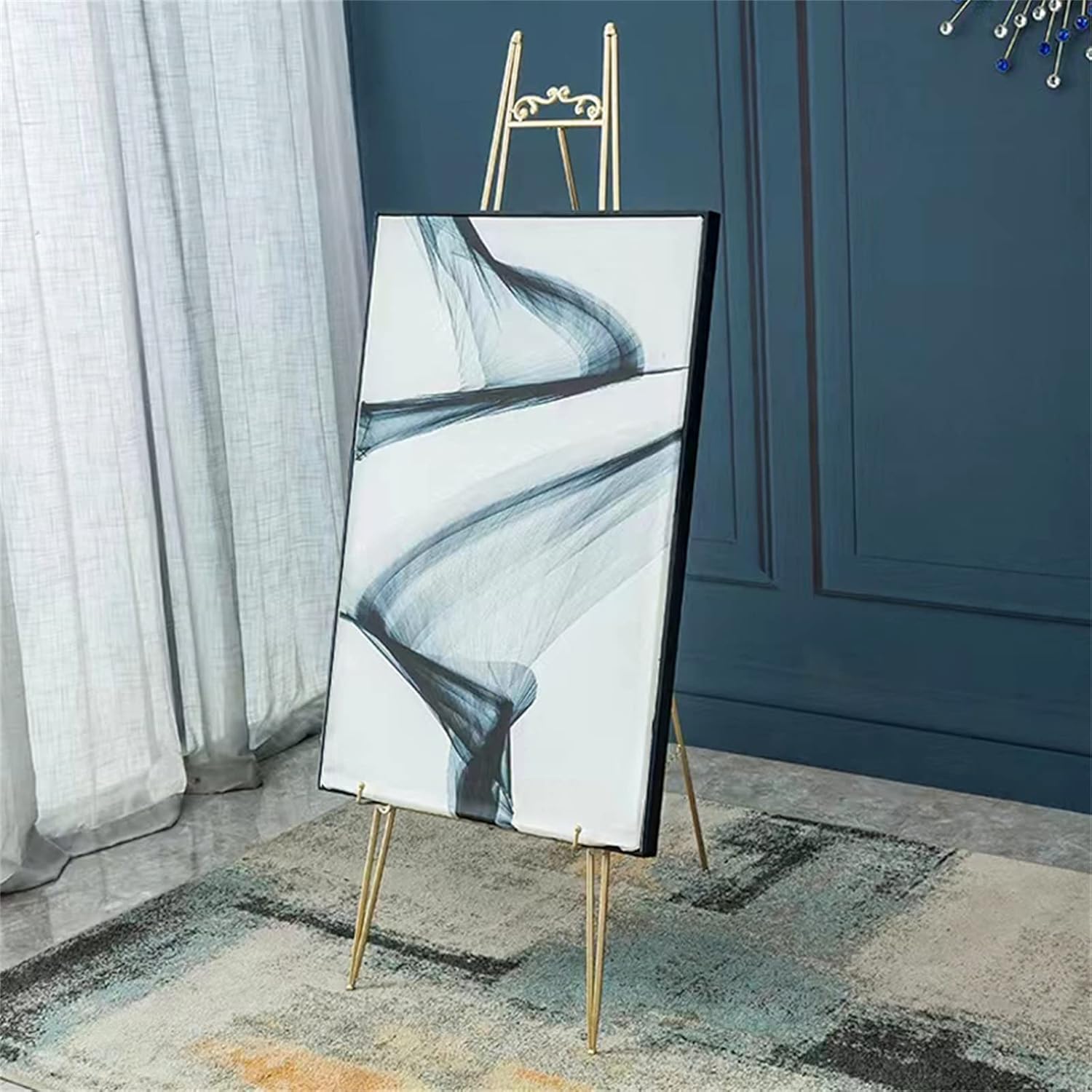 Folding Metal Easel Stand for Adults