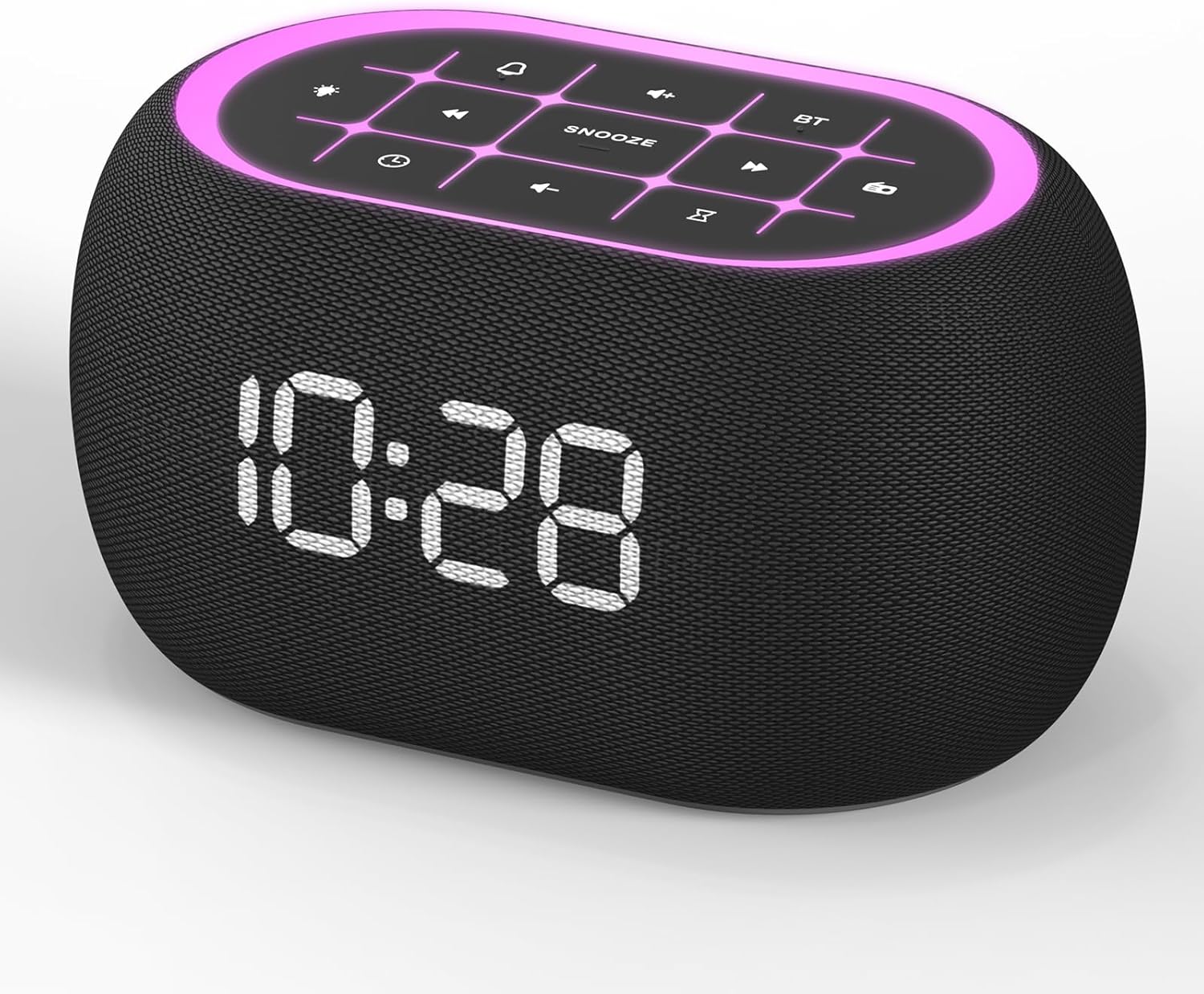 ANJANK Alarm Clock with FM Radio and Bluetooth Speaker