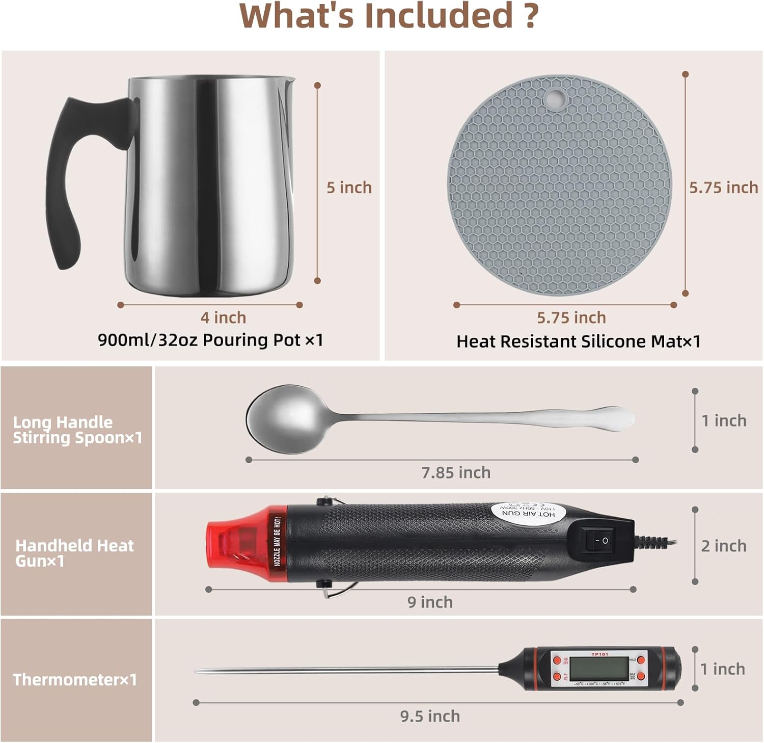 Handysienda Candle Making Kit for Adults and Beginners