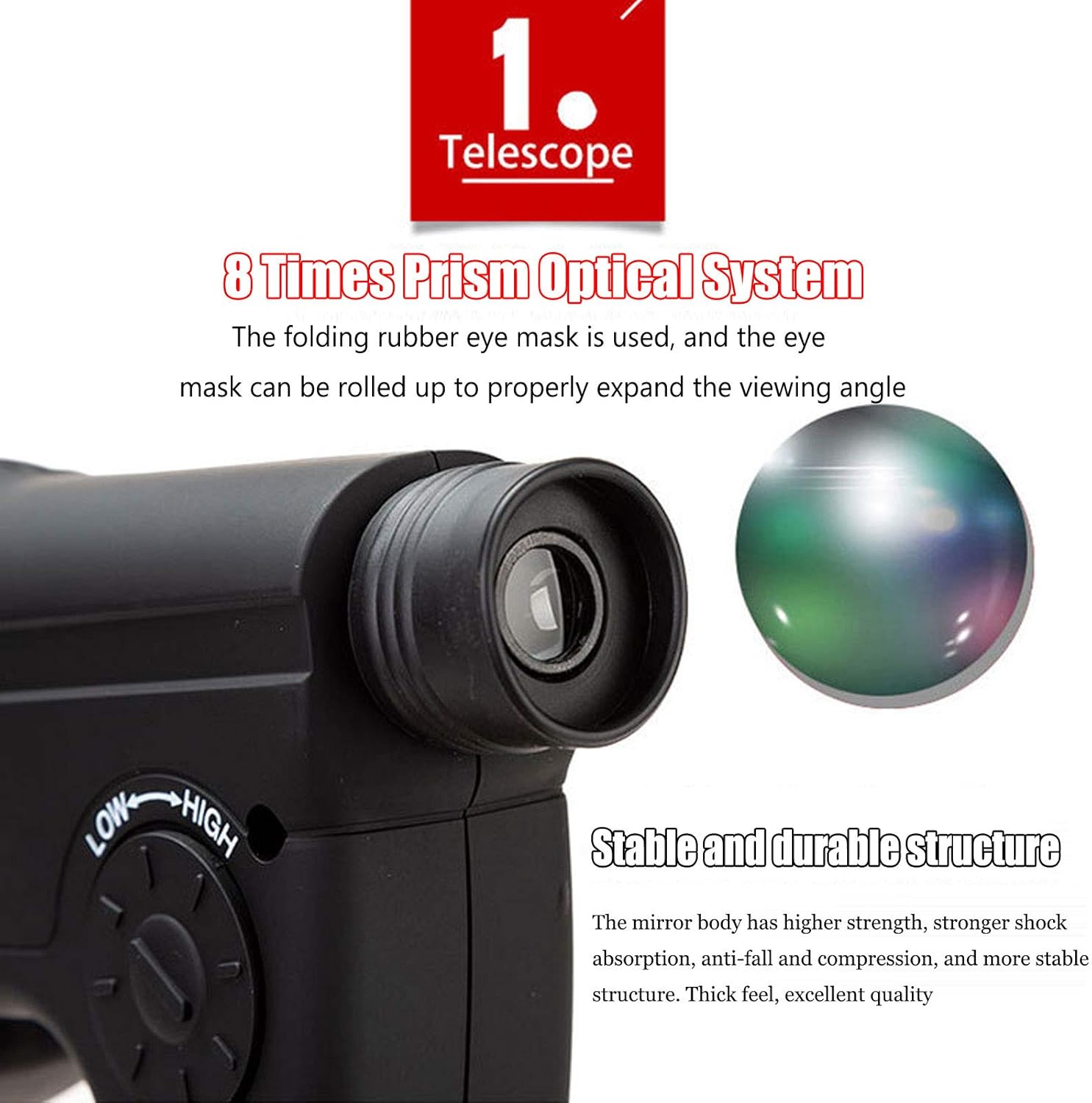 Parabolic Microphone Monocular for Nature Observation and Sound Amplification
