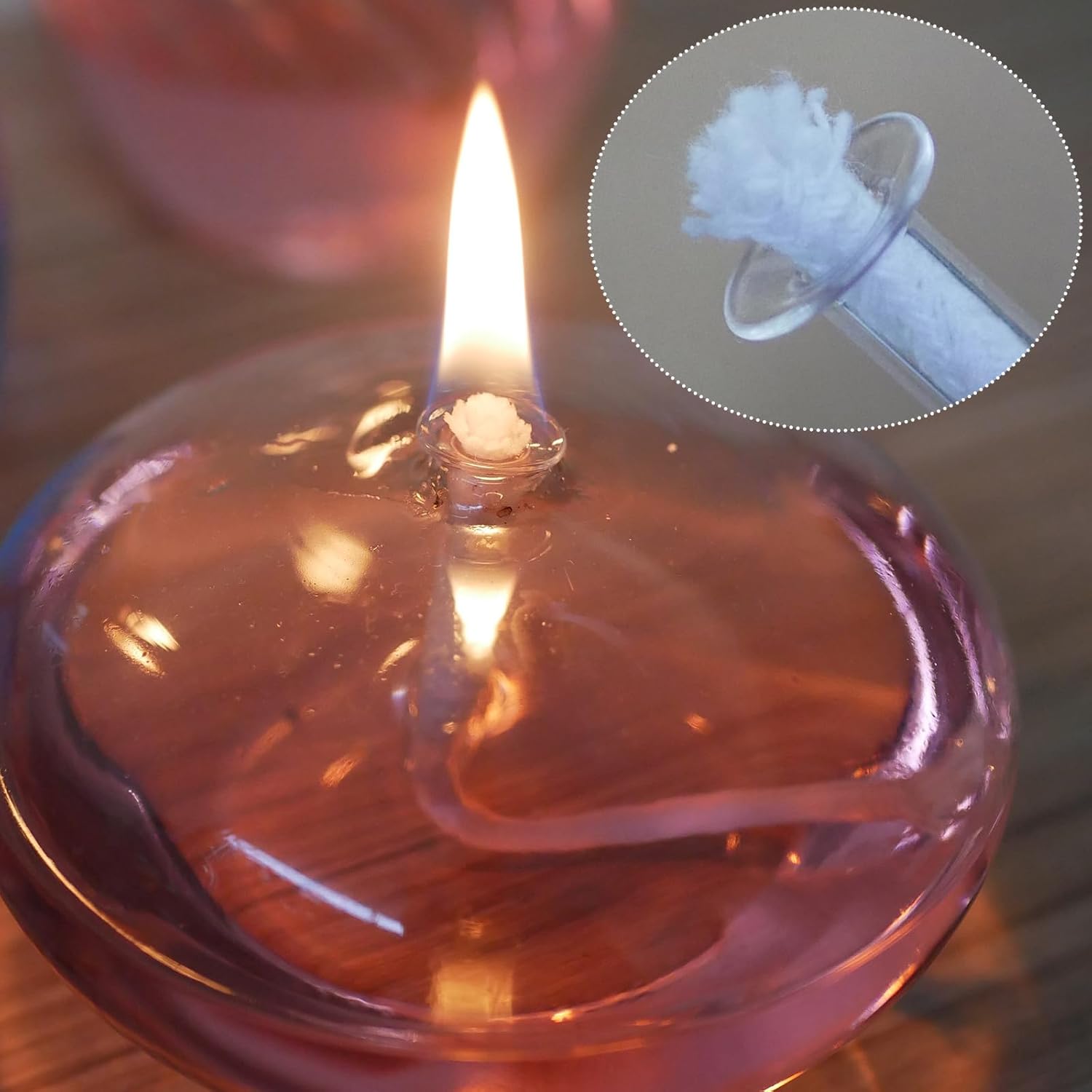 10 Ft Round 18 Oil Lamp Wicks for Small Kerosene Lamps