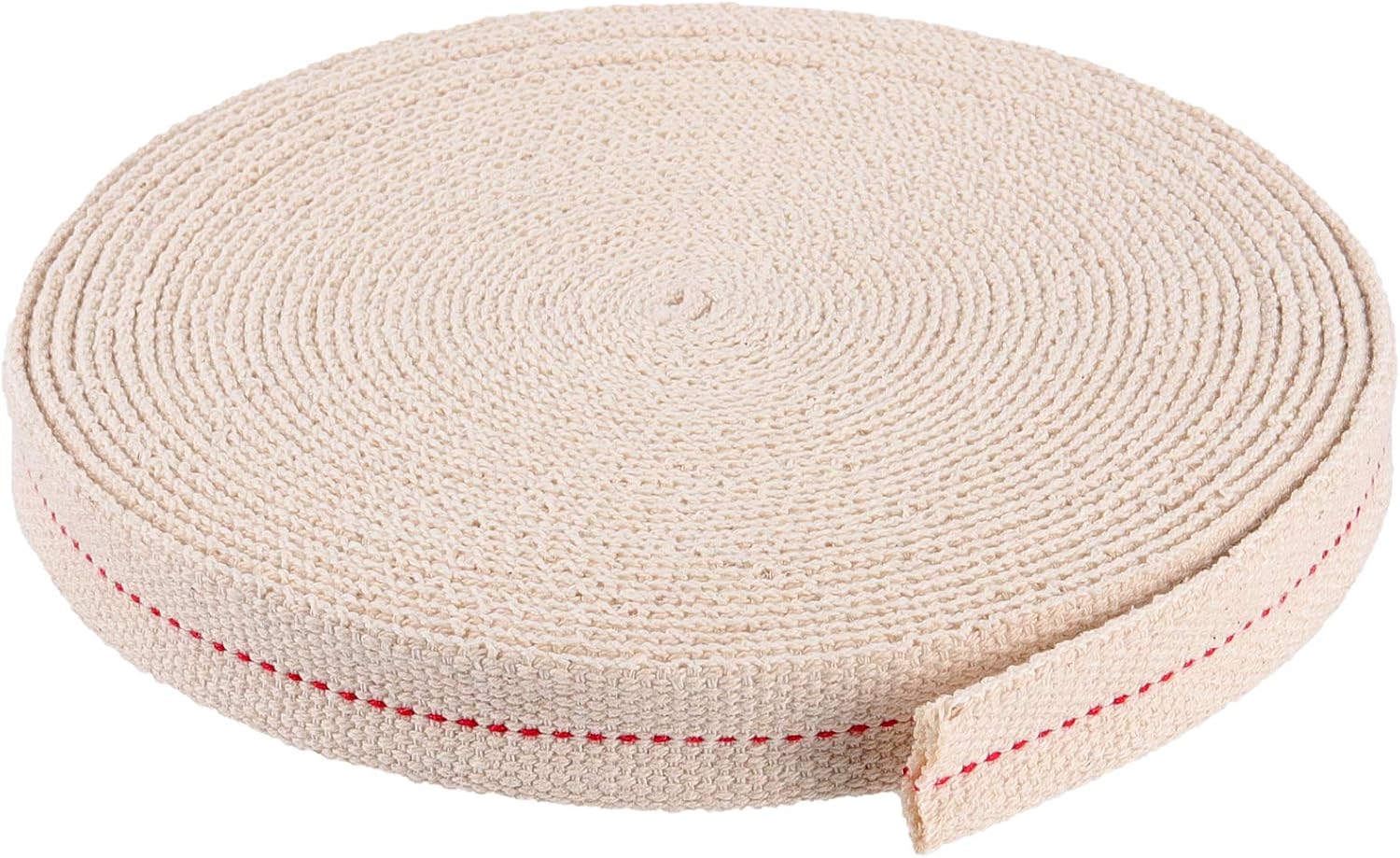 HAKZEON 2 Rolls 1 Inch Oil Lamp Wicks 33 Feet Long