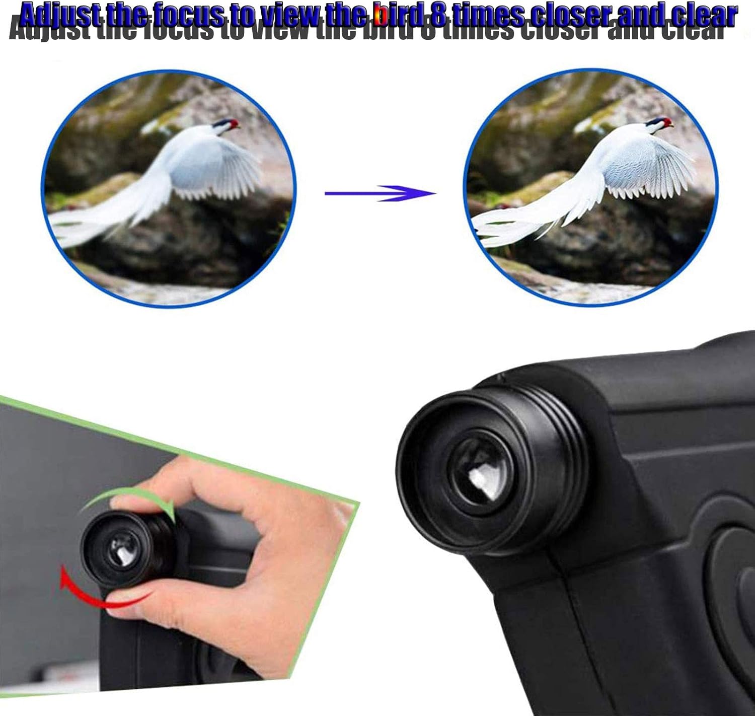Parabolic Microphone Monocular for Nature Observation and Sound Amplification