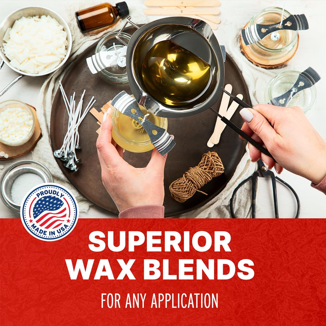 Blended Waxes Inc Paraffin Wax Blocks for Candle Making