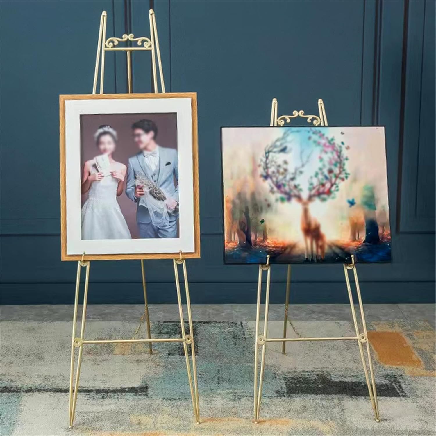 Folding Metal Easel Stand for Adults