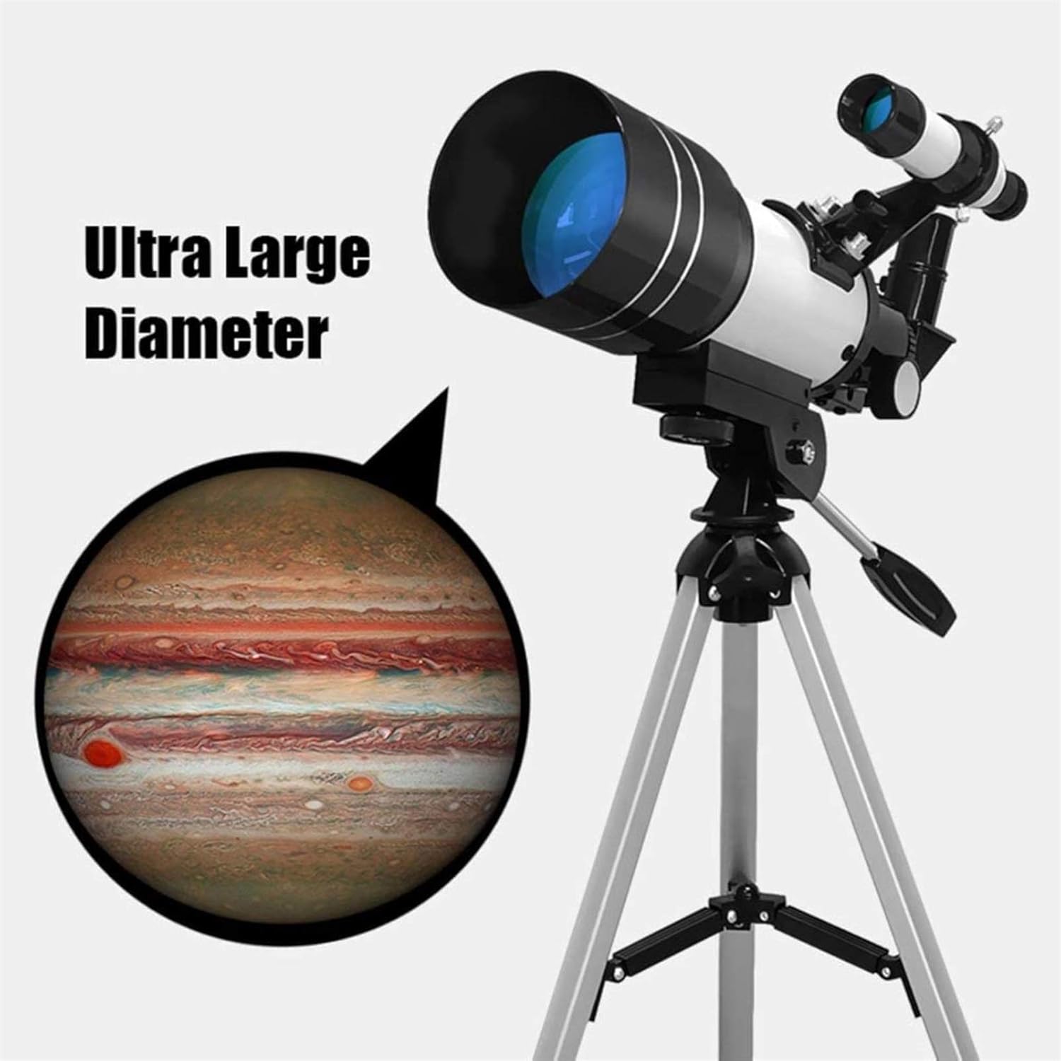 Ultra HD Portable Telescope for Astronomy Beginners