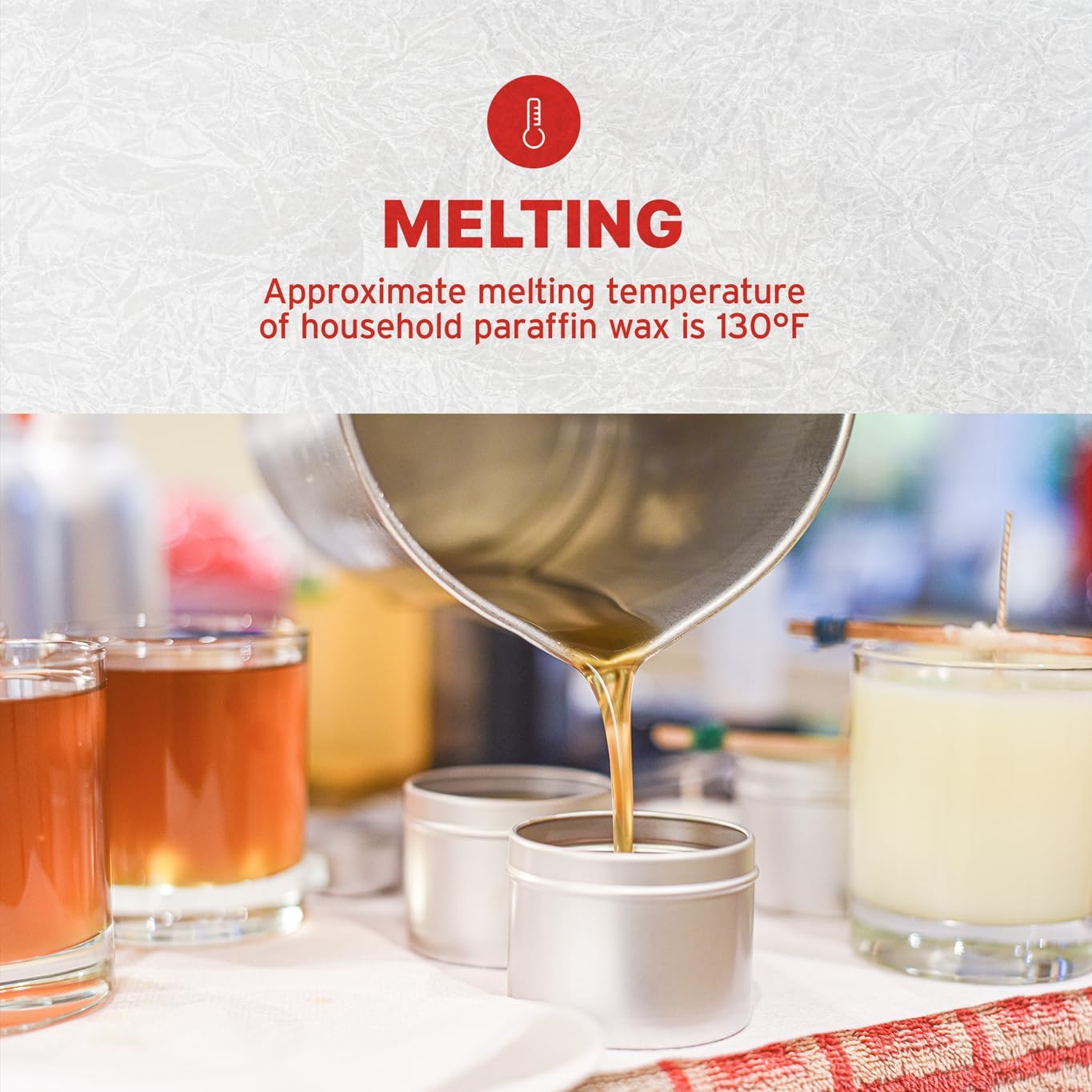 Blended Waxes Inc Paraffin Wax Blocks for Candle Making
