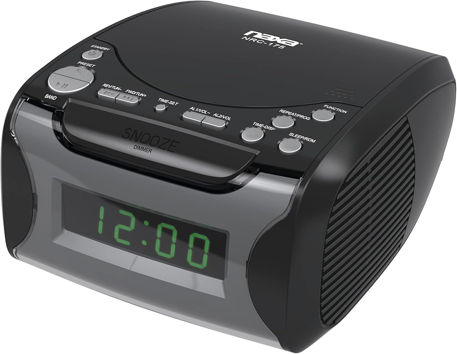 Digital Alarm Clock Radio with CD Player and USB Charge Port 1