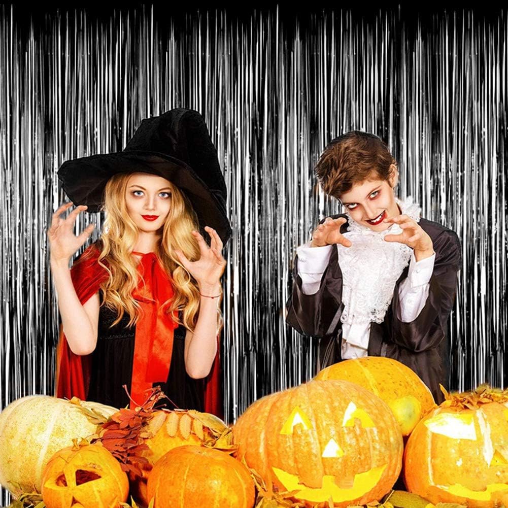 Twinkle Star 2 Pack Photo Booth Backdrop Foil Curtain