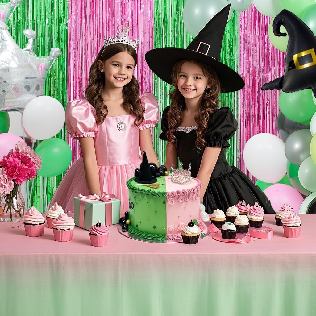 Witch Themed Birthday Photo Backdrop Decorations 2 Pack