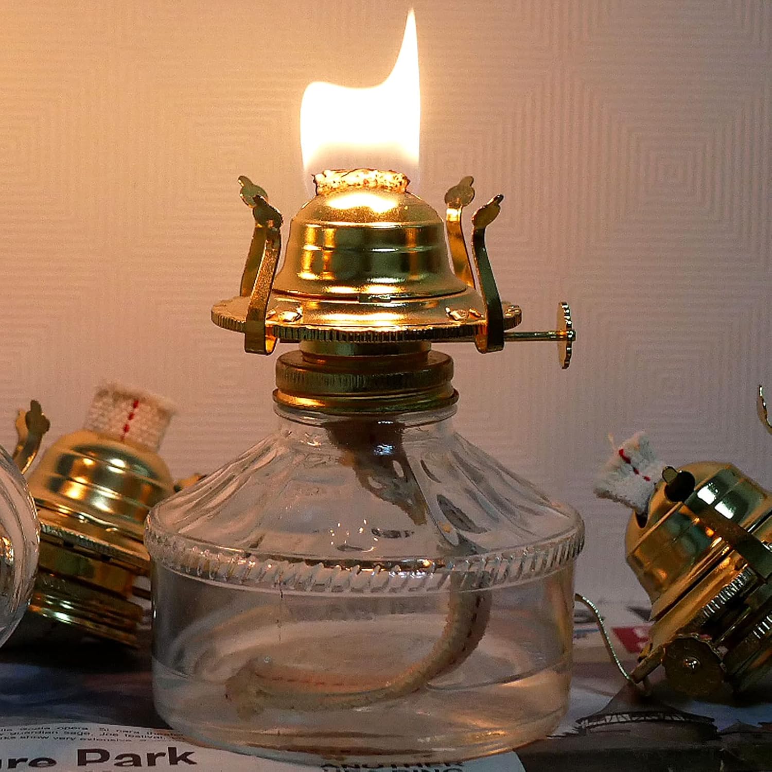 39 Feet Oil Lamp Wicks 6 Rolls Includes 3 Sizes