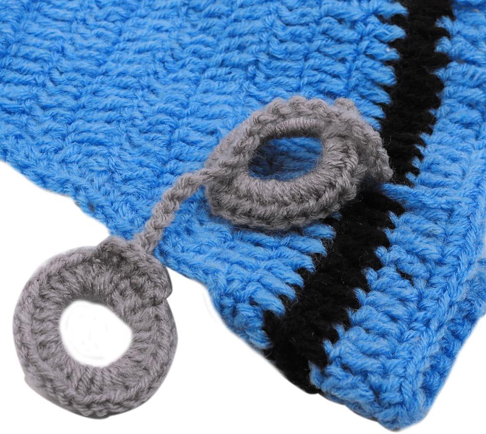 Newborn Baby Crochet Costume Photography Prop Set