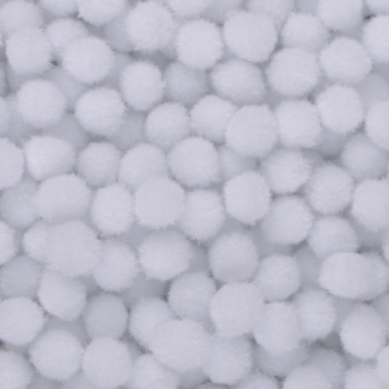 RAINFLOW Pure White Pom Poms 800 Pcs 12 Inch Set