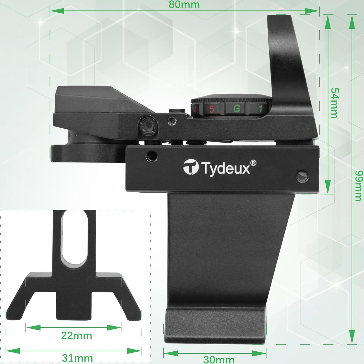 All Metal Finder Deluxe Telescope Reflex Sight