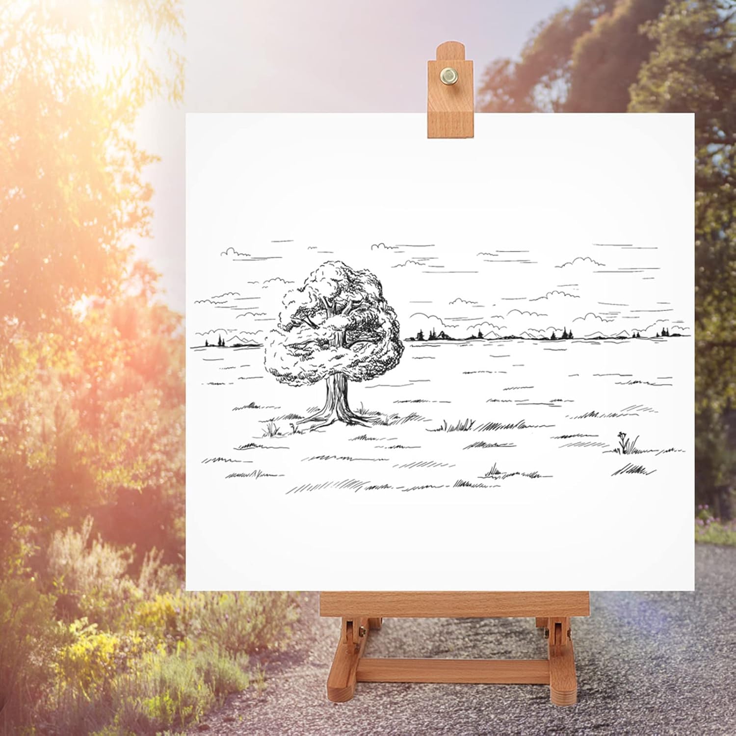 Adjustable Height Tabletop Easels for Kids and Adults
