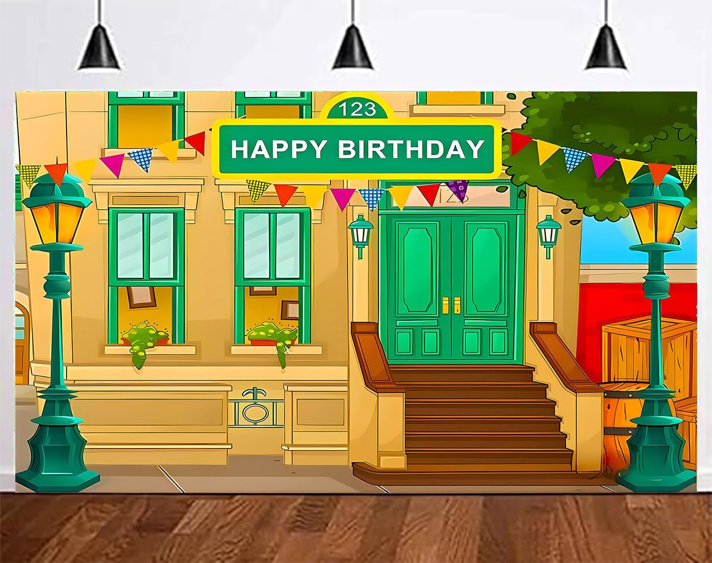Happy Birthday Photography Background for Kids Party