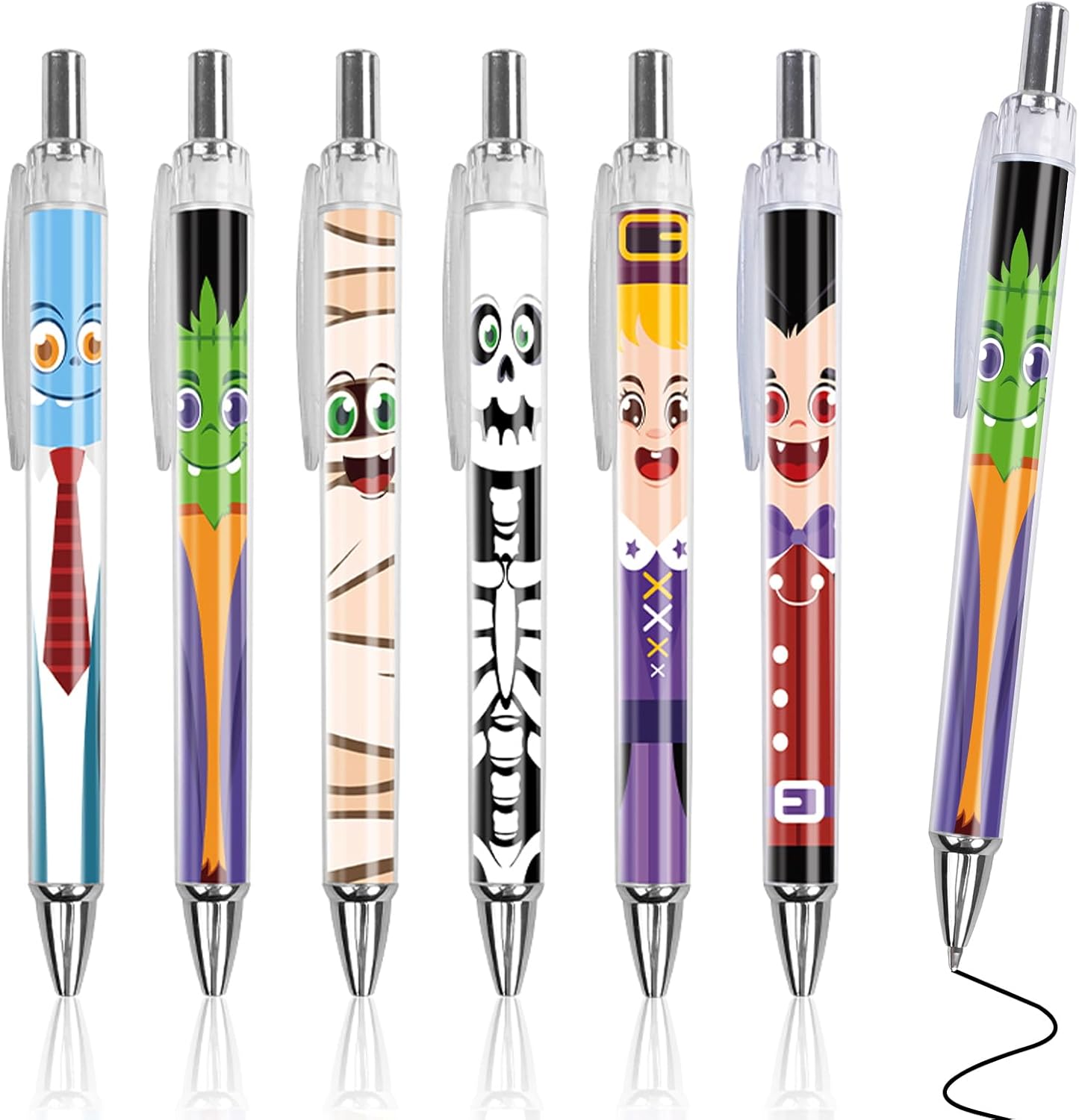 DIYASY 36 Pcs Halloween Pens Bulk Set
