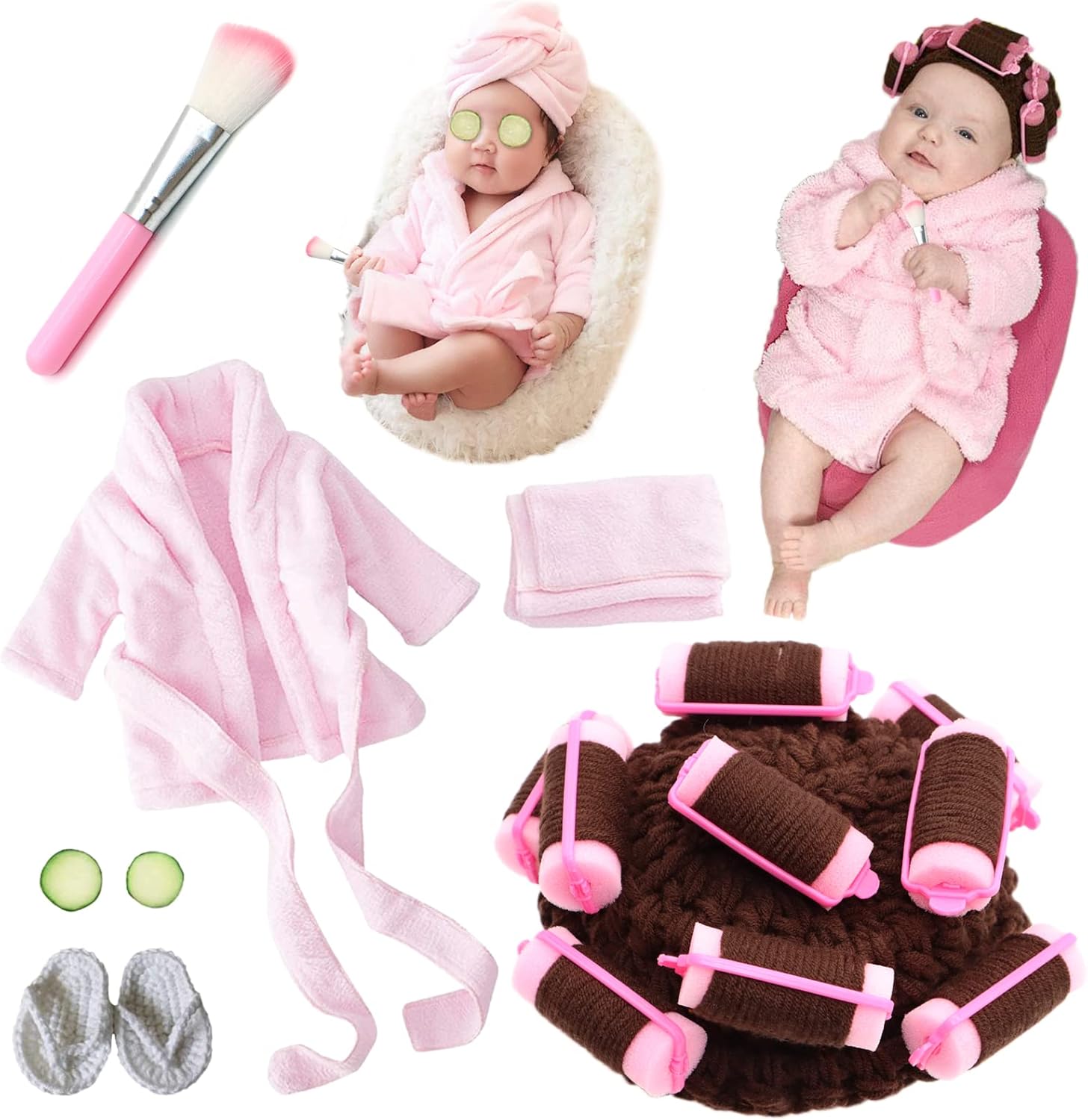 SPOKKI Newborn Photography Props Set for Baby Photoshoot