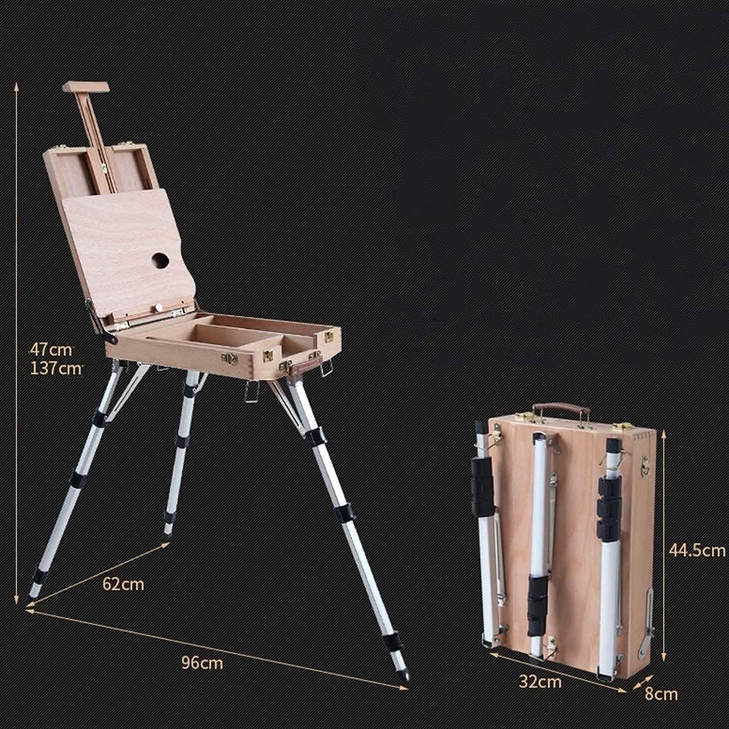 Portable Aluminum Artist Easel Stand with Adjustable Height