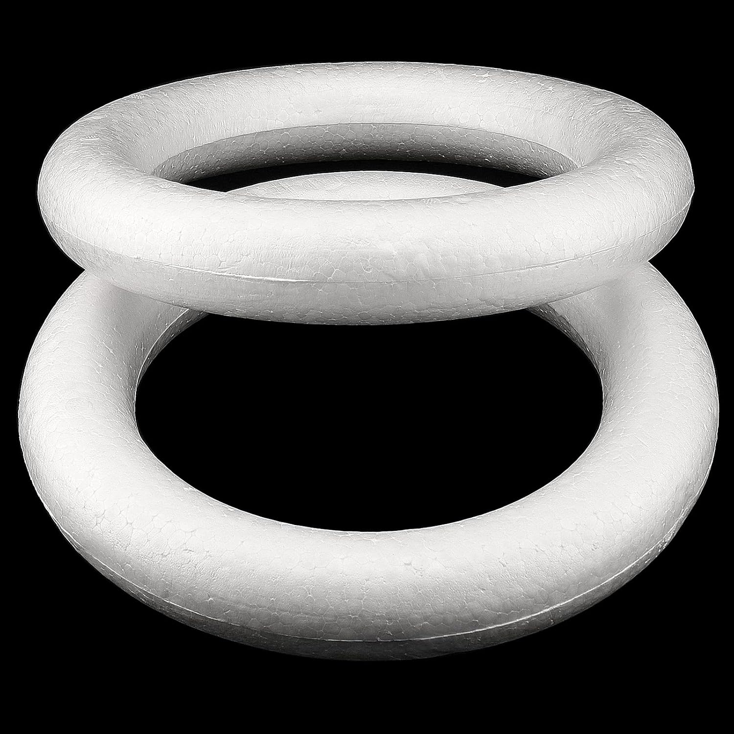 3 Pack 12 Inch Craft Foam Wreath for DIY Projects