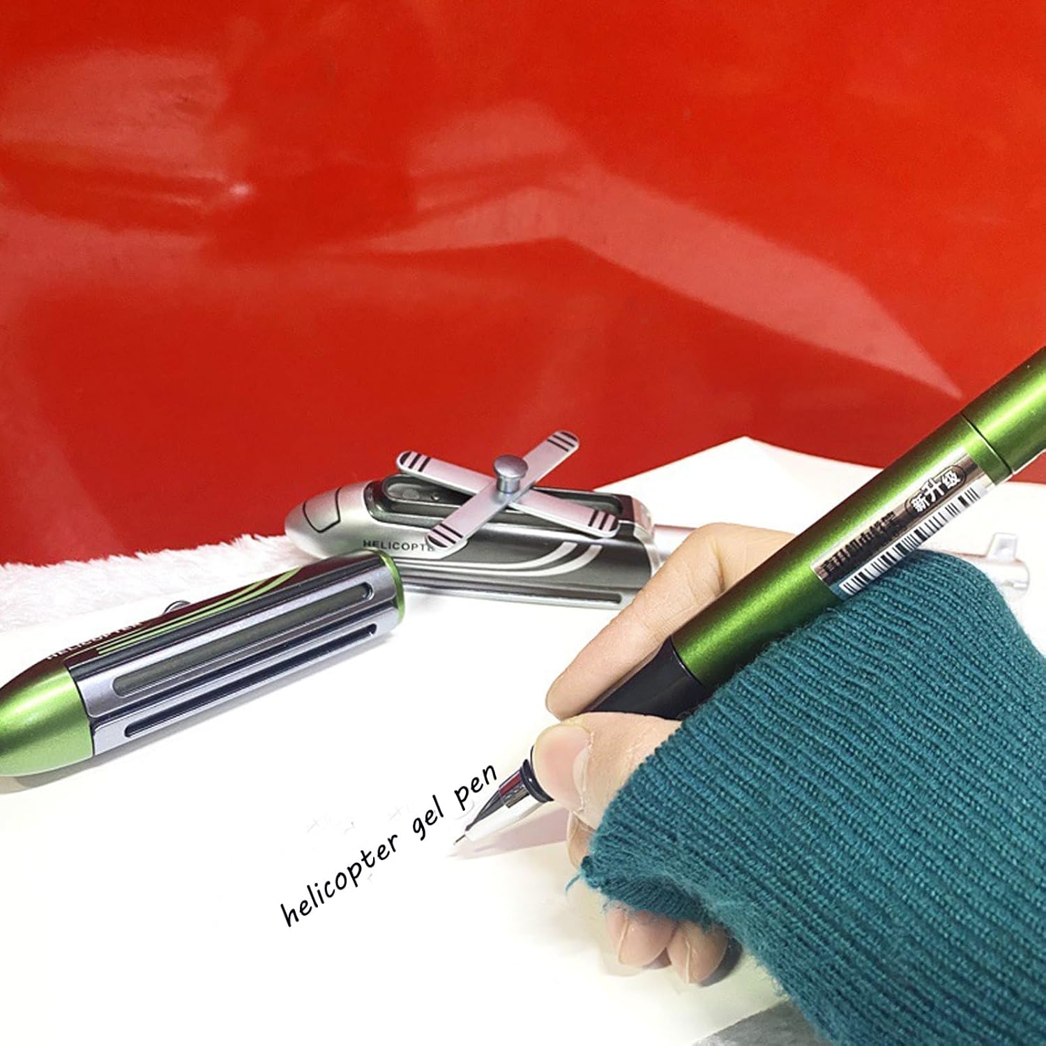 6 PCS Novelty Airplane Gel Pens with 12 Refills