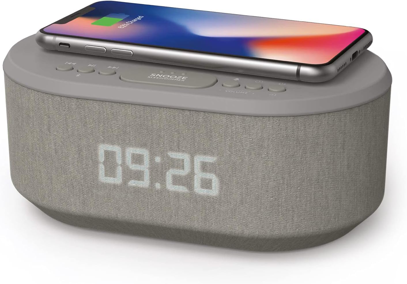 i Box Dawn FM Radio with Bluetooth and Wireless Charging