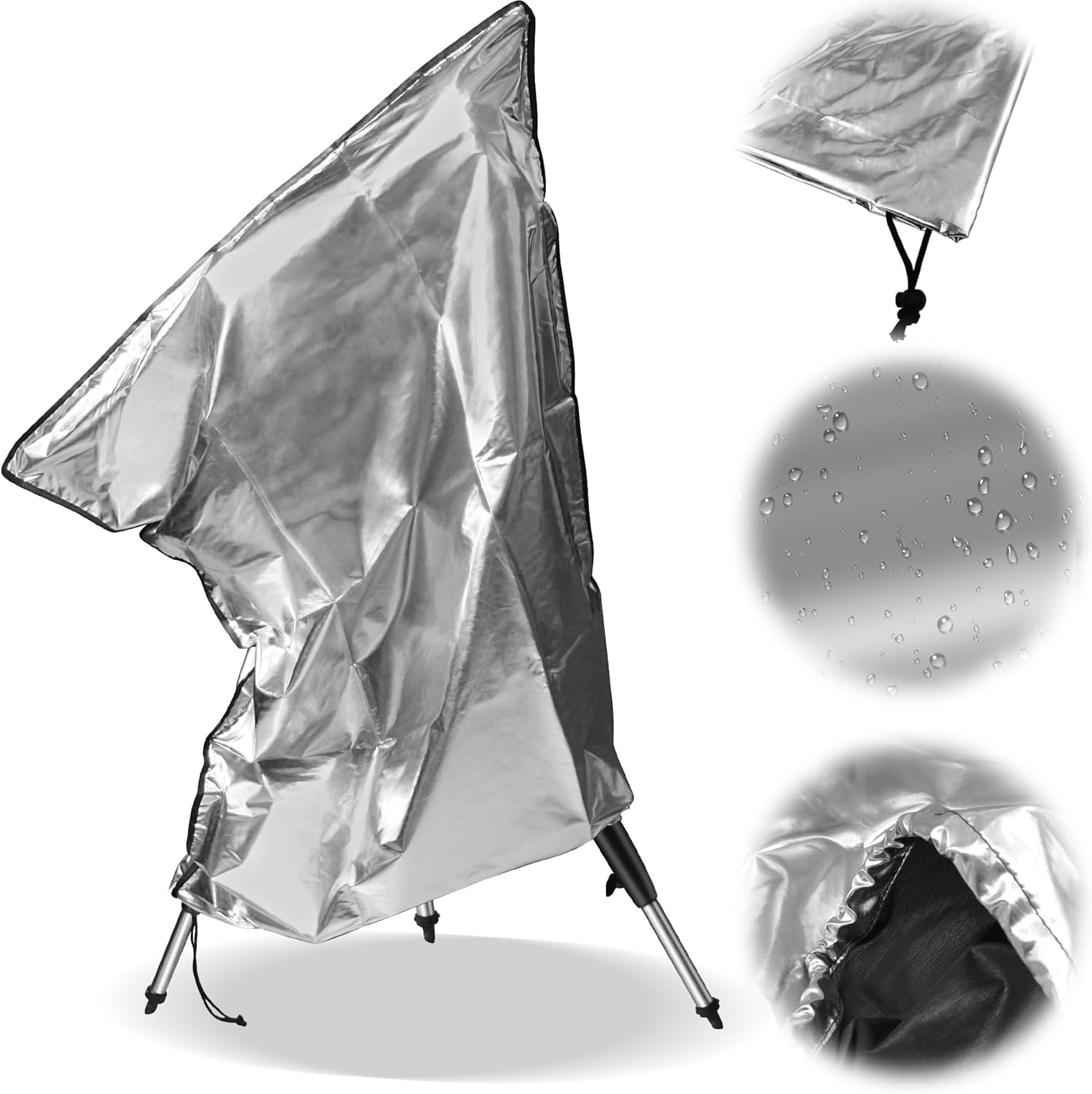Telescope Cover with Adjustable Drawstring - 376 Inch Diameter