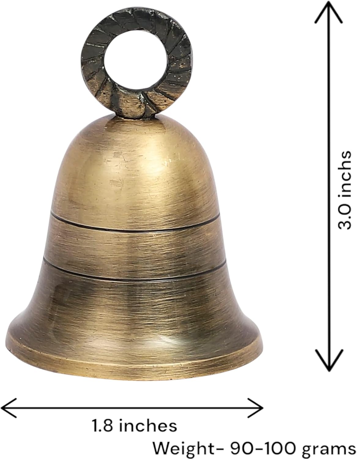 Antique Gold Brass Bells for Home and Festival Decor