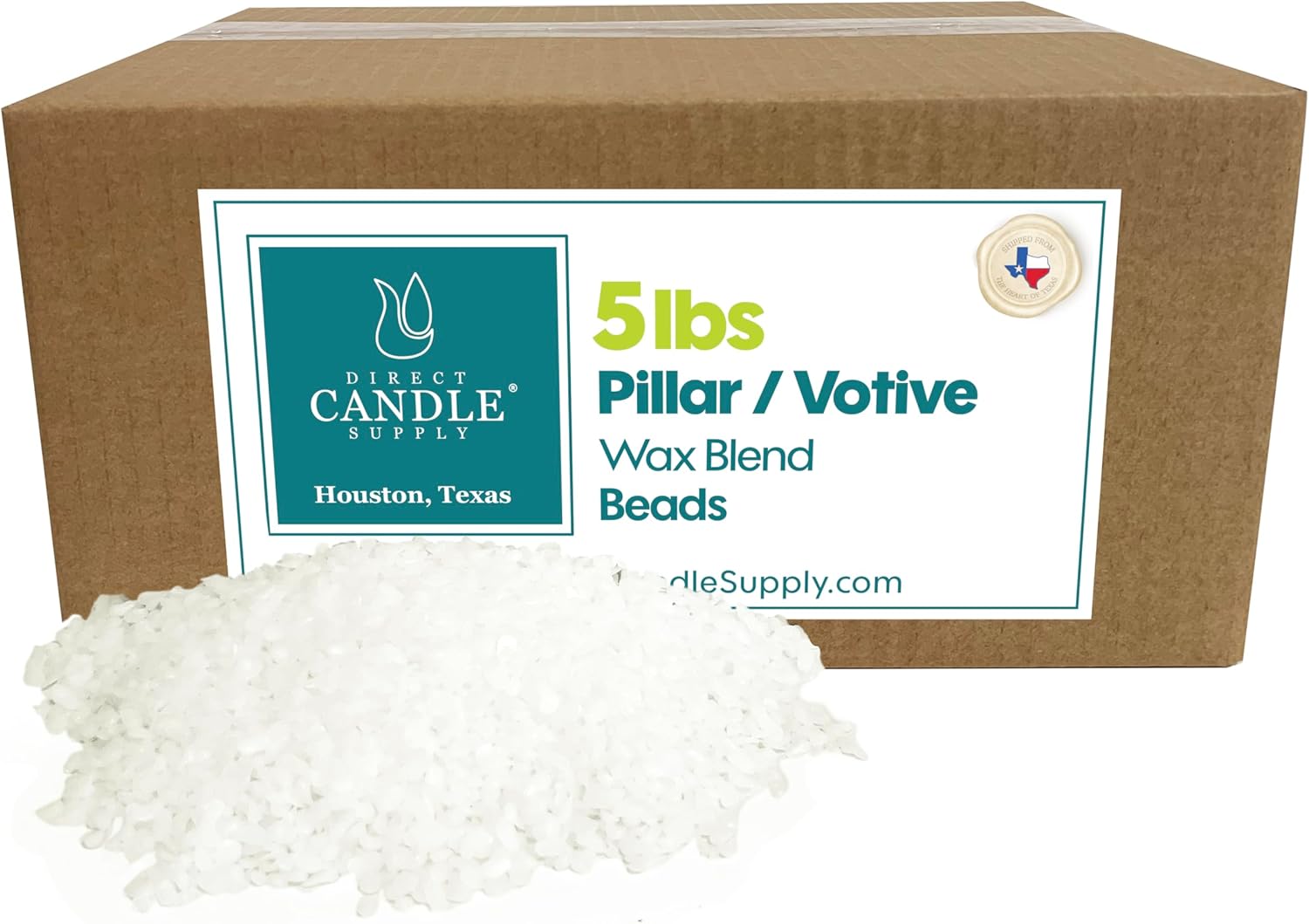 5 lbs High Melt Paraffin Blend for Pillars Votives and DIY Projects