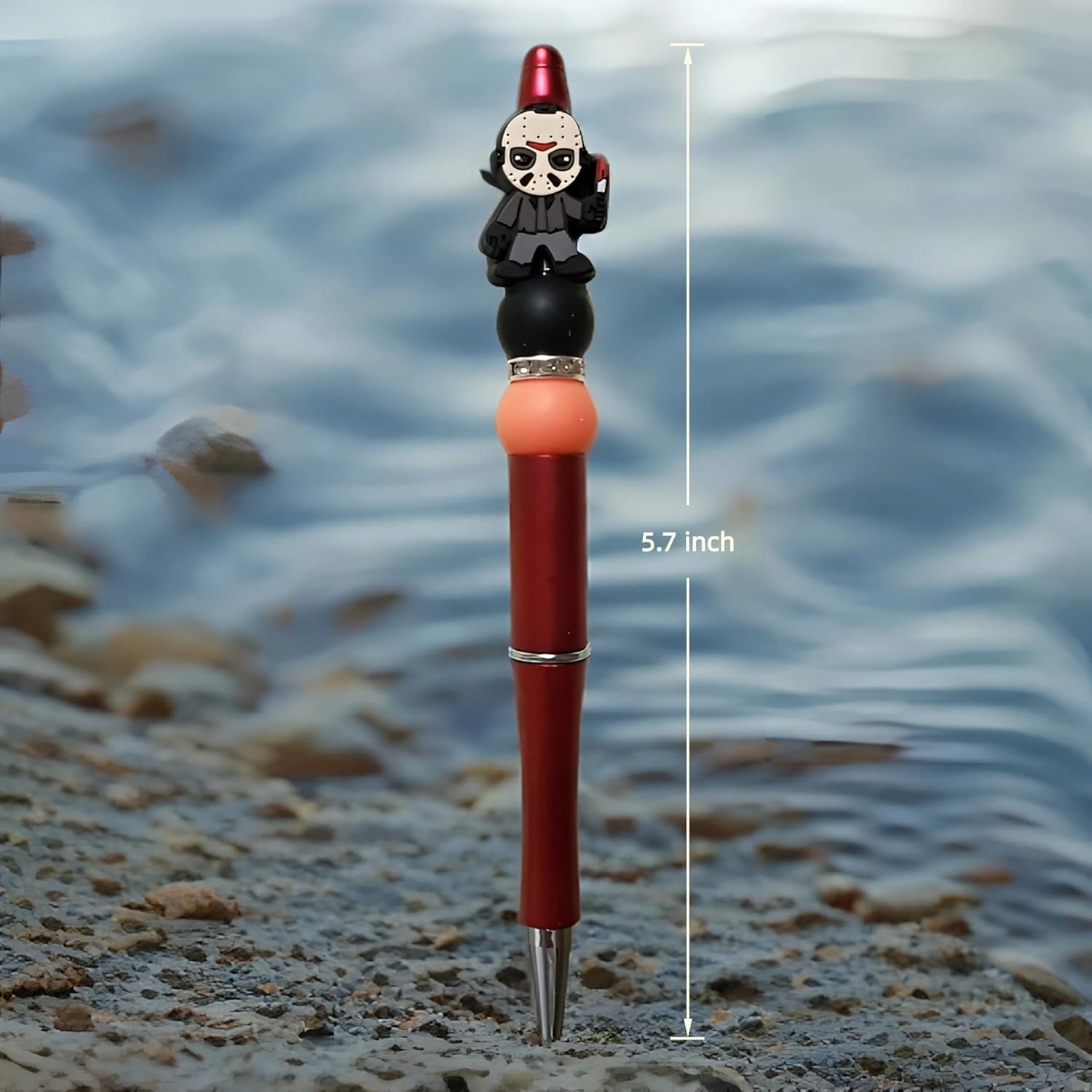 7PCS Horror Movie Pens with Clear Storage Box