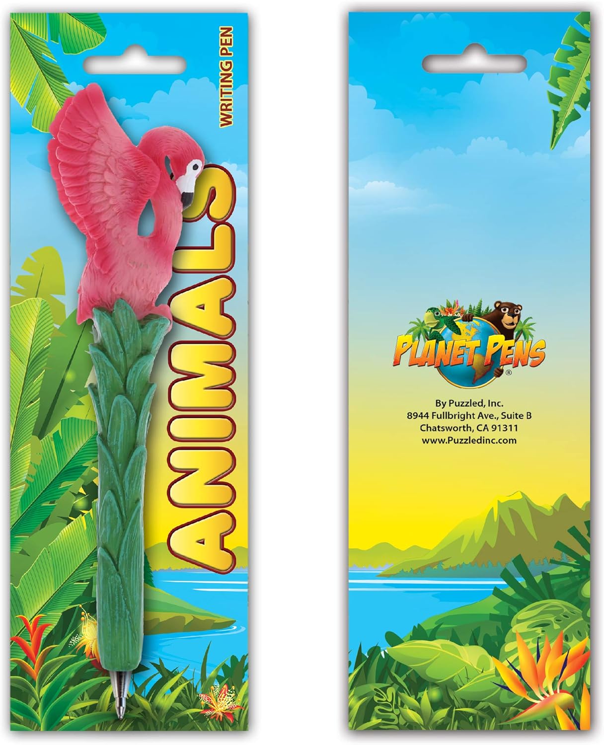 Tropical Flamingo Novelty Pen for Adults and Kids