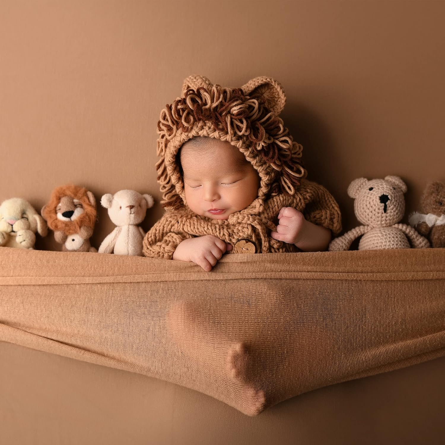 MG House Baby Lion Photography Outfit Set