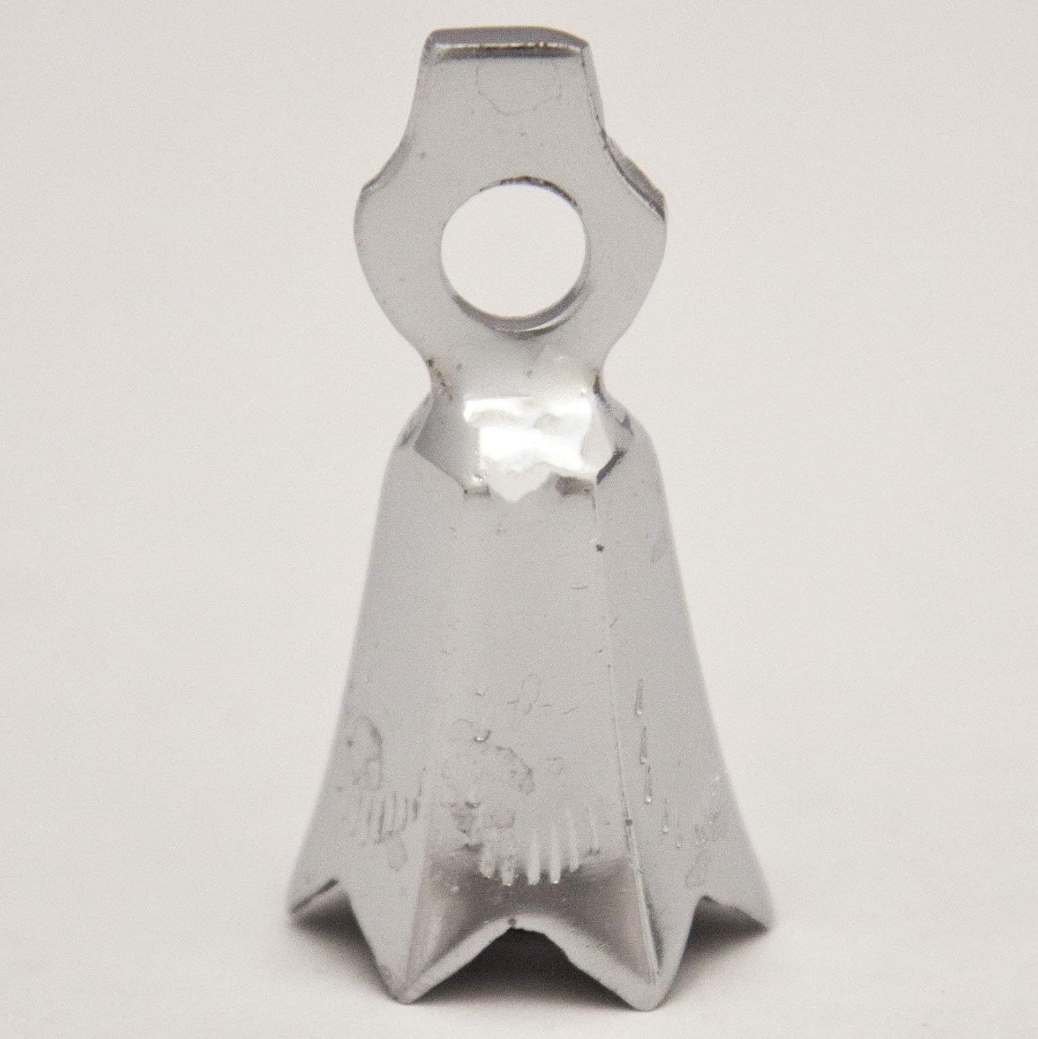 One Dozen 2 Inch Silver Tinkly Bells for Wedding