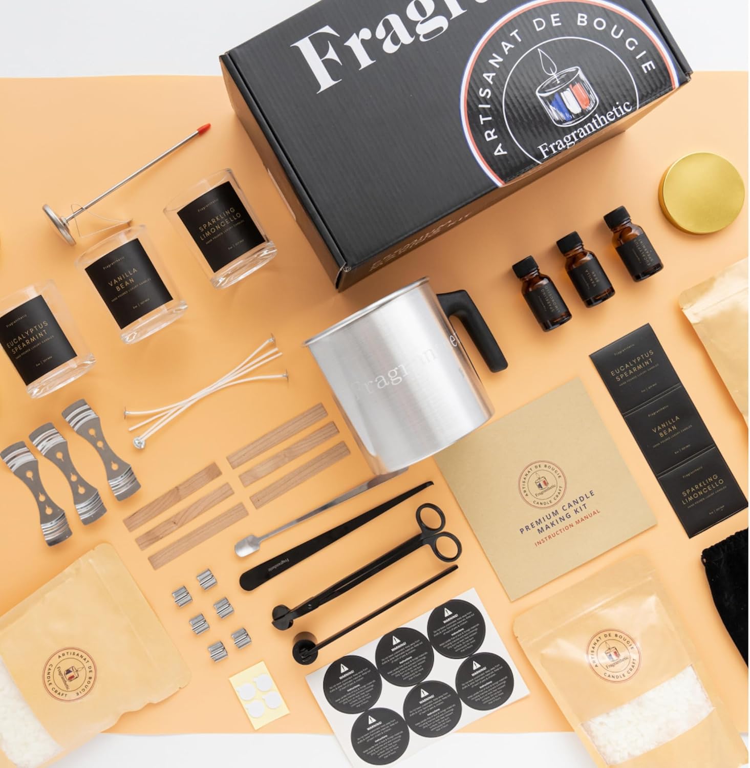 Fragranthetic Luxury Candle Making Kit for Adults