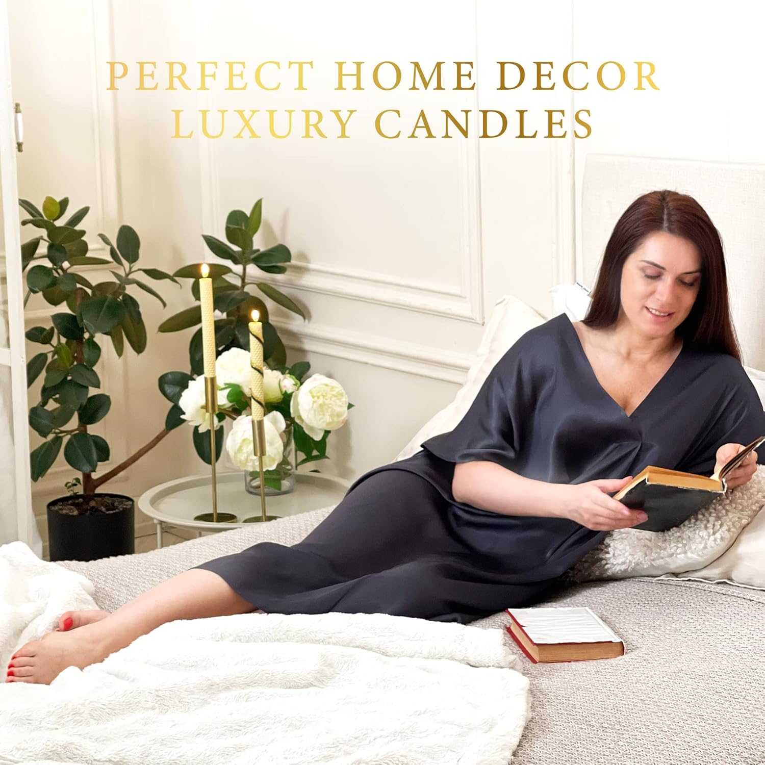 Beeswax Candle Making Kit - Luxury Decor for Home