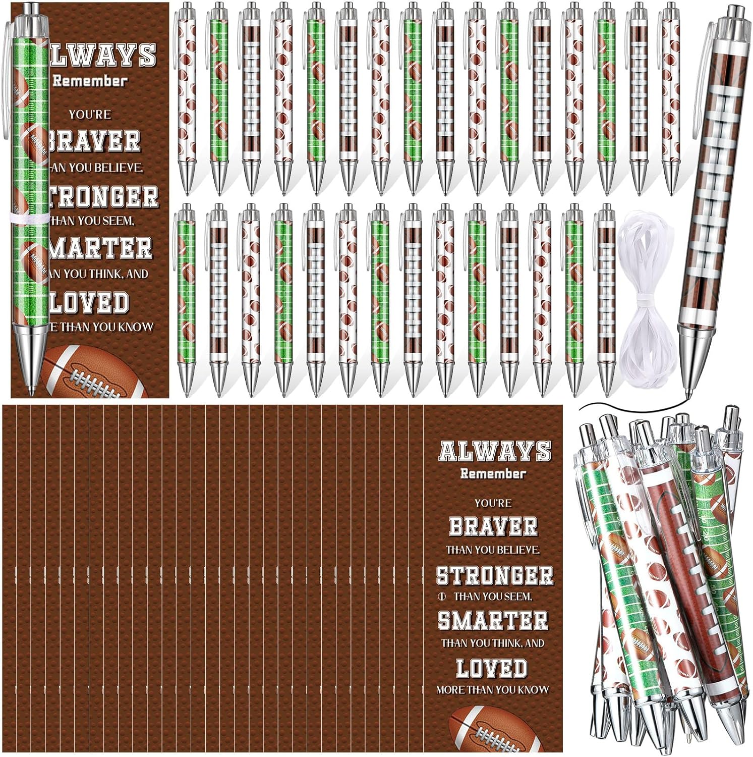 60 Pcs Football Party Favor Gifts Set