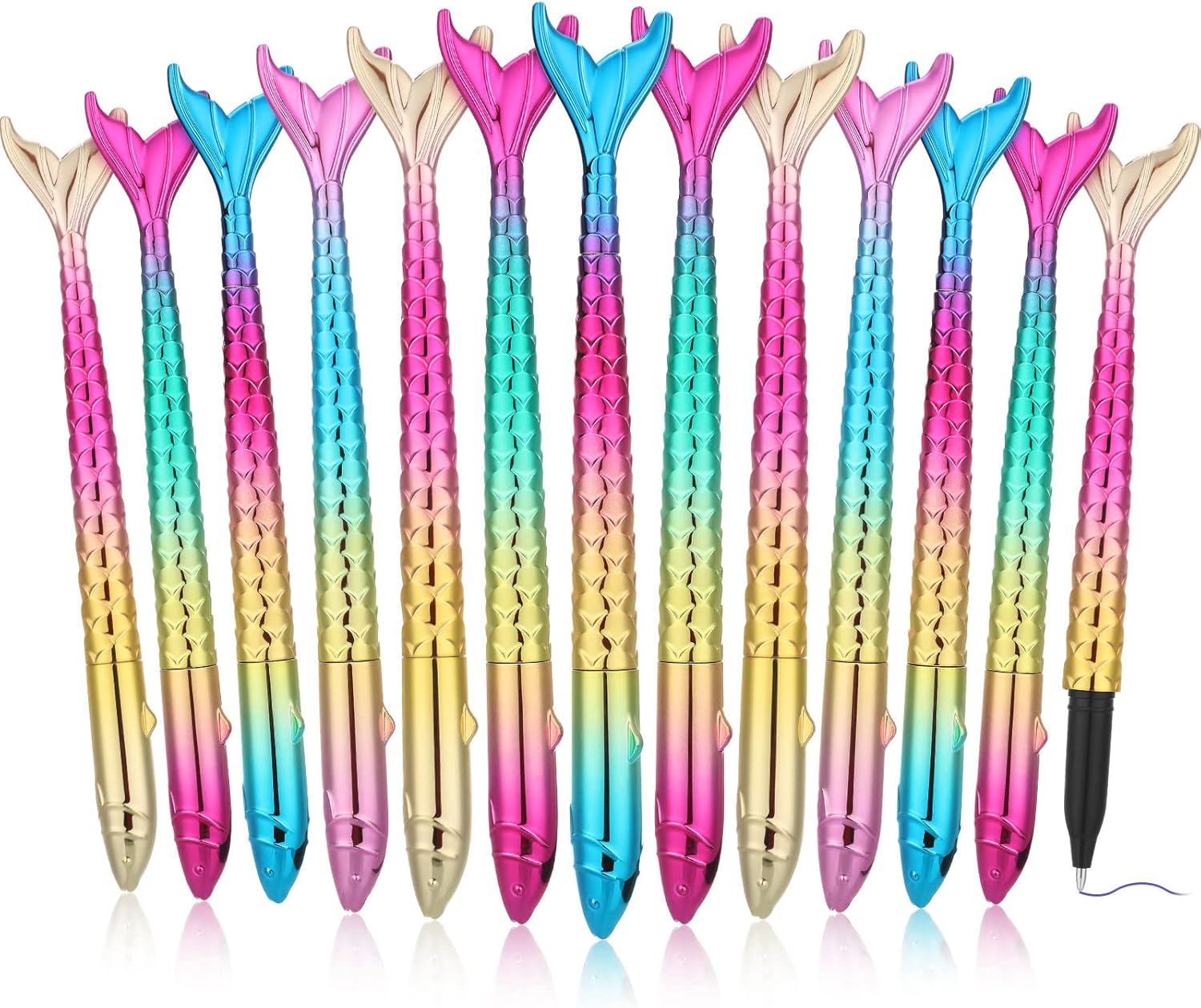 Handepo 50 Mermaid Tail Gel Pens Set
