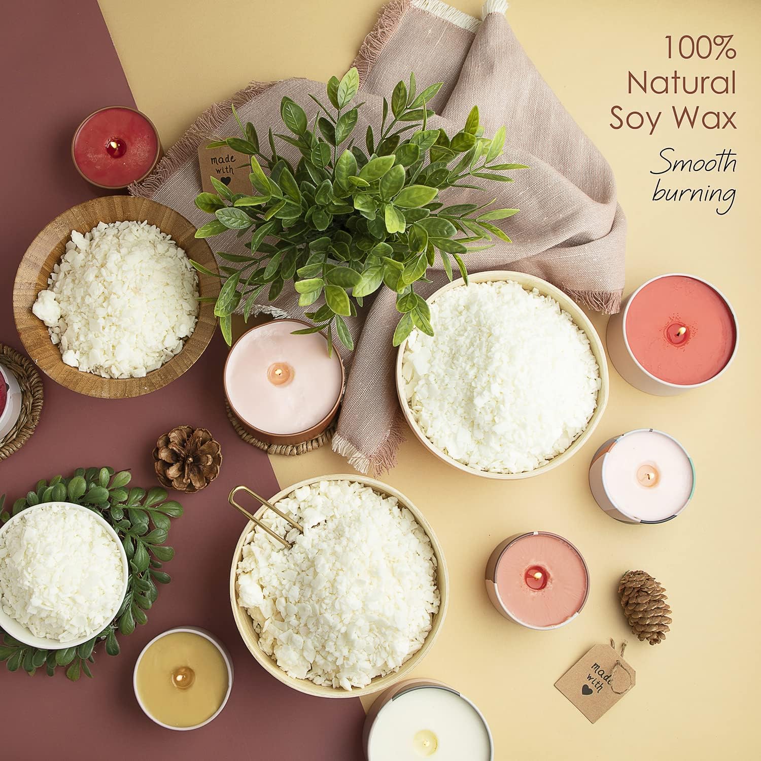 Hearth Harbor Soy Candle Kit for Adults