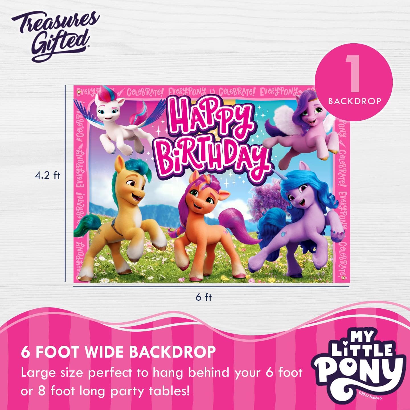 Treasures Gifted My Little Pony Birthday Decorations