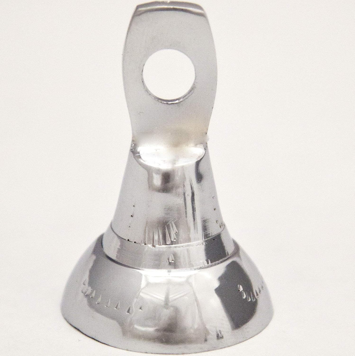 One Dozen 2 Inch Silver Tinkly Bells for Wedding